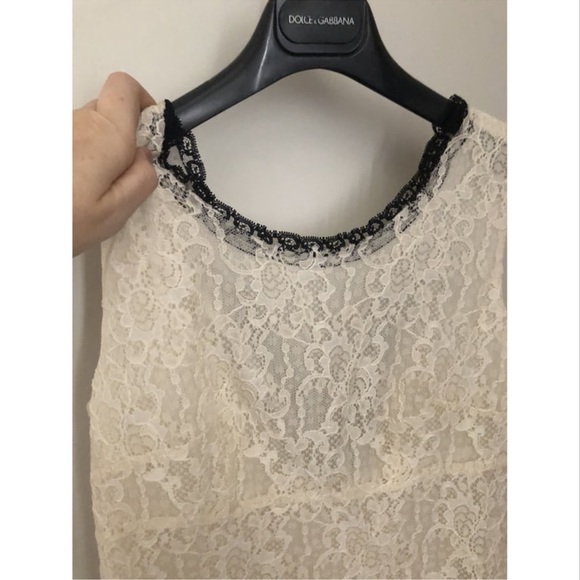 White Lacy Dolce&Gabbana Dress NWT - Picture 5 of 7